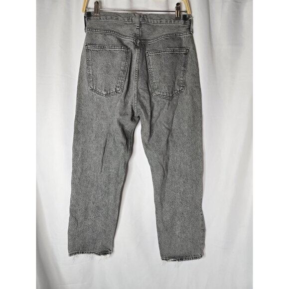 Agolde Jeans Womens Grey Denim 90’s Crop Size 28- READ INFO - Picture 9 of 16